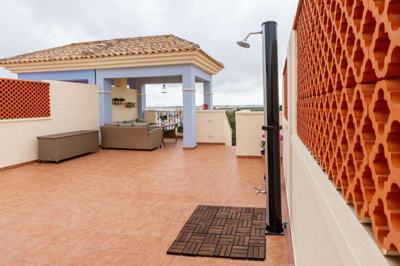 Апартаменты Atico Con Terraza-Solarium Y Piscina 4-6 Personas Wifi A/C Рода Экстерьер фото