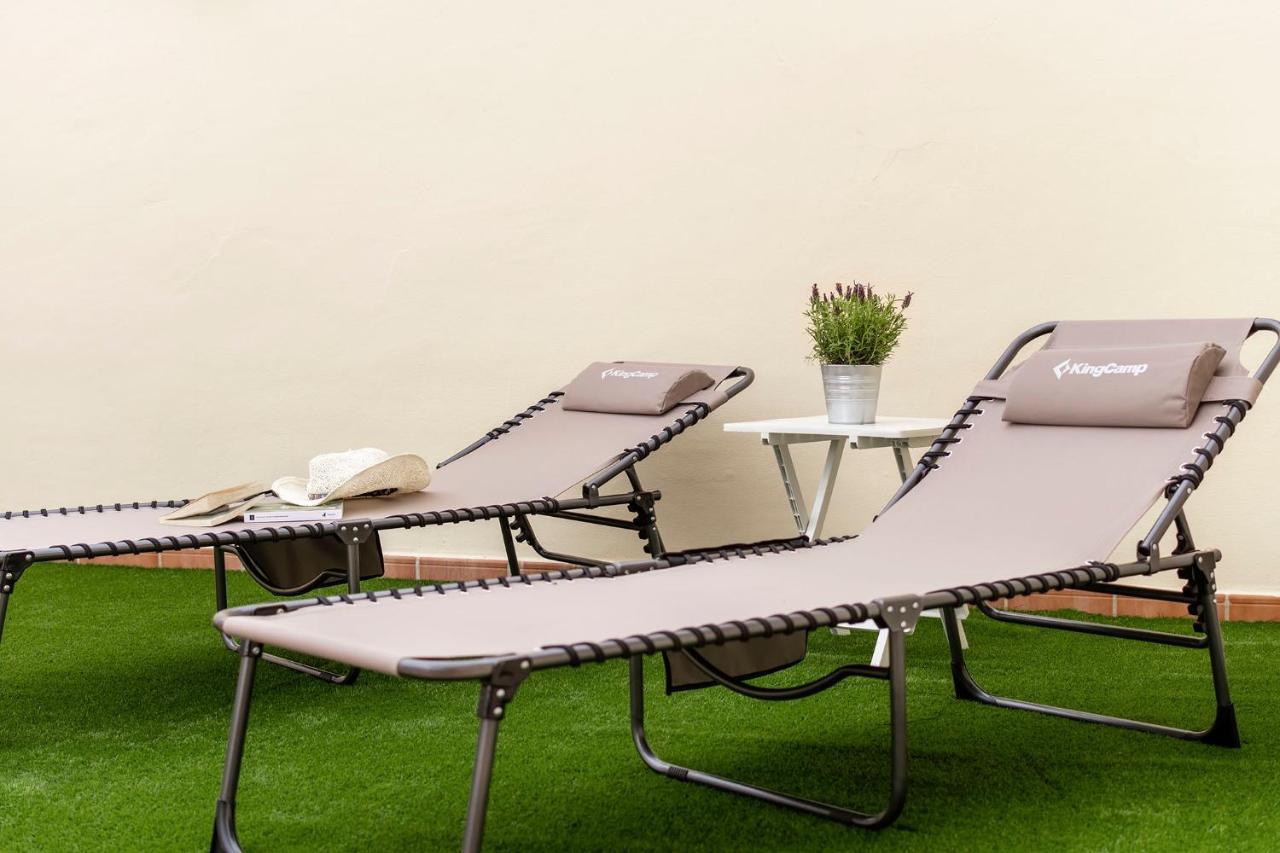 Апартаменты Atico Con Terraza-Solarium Y Piscina 4-6 Personas Wifi A/C Рода Экстерьер фото