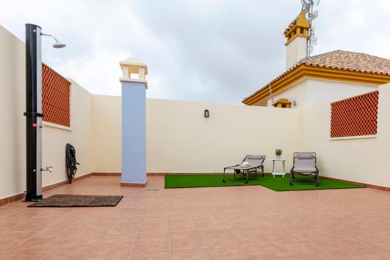 Апартаменты Atico Con Terraza-Solarium Y Piscina 4-6 Personas Wifi A/C Рода Экстерьер фото